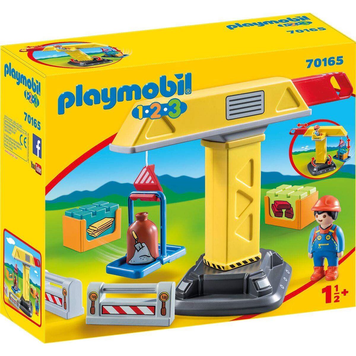 PLAYMOBIL® 70165 1.2.3 Baukran