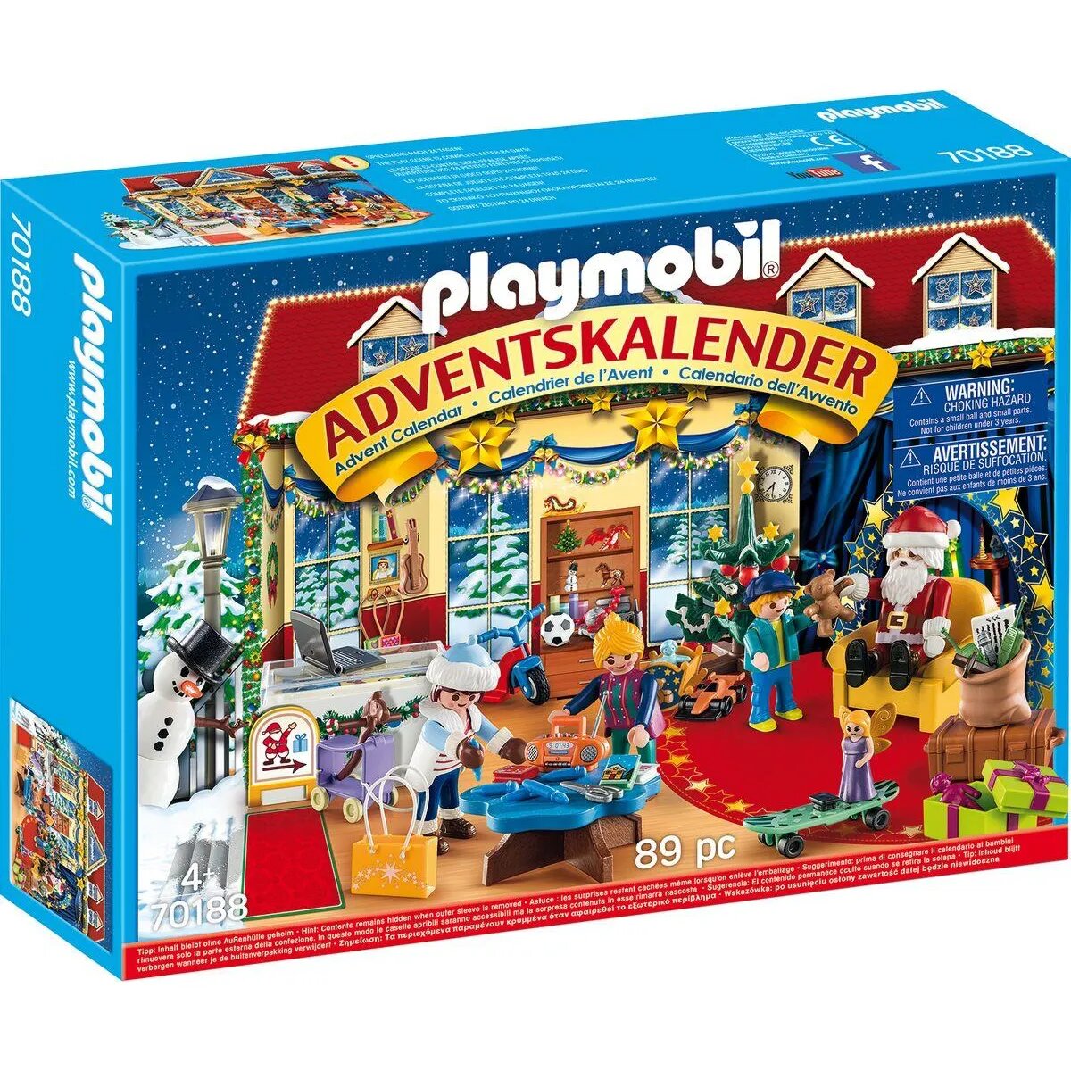 PLAYMOBIL® 70188 - Christmas - Adventskalender "Weihnachten im Spielwarengeschäft"