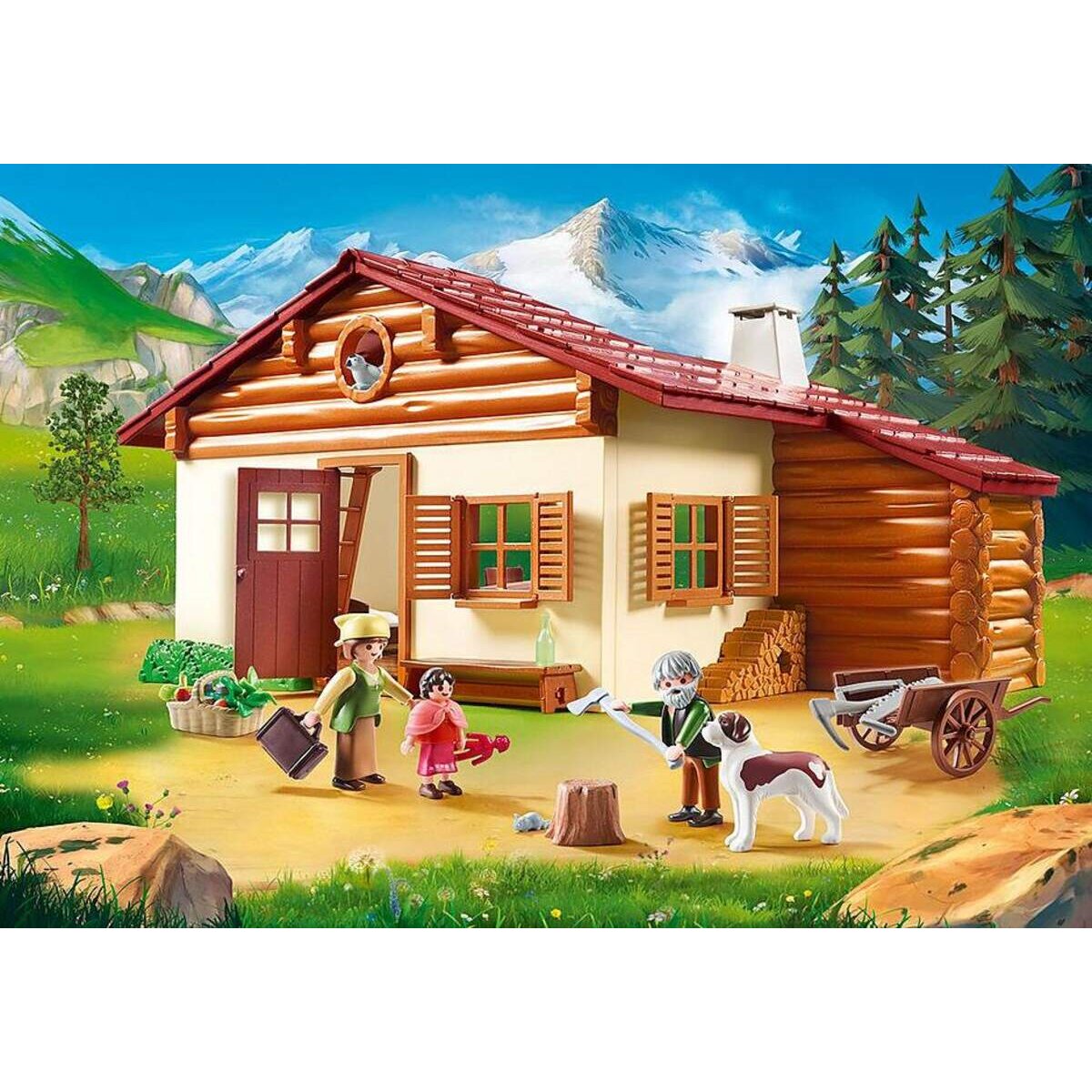 PLAYMOBIL® 70253 Heidi und Großvater auf der Almhütte Bestseller