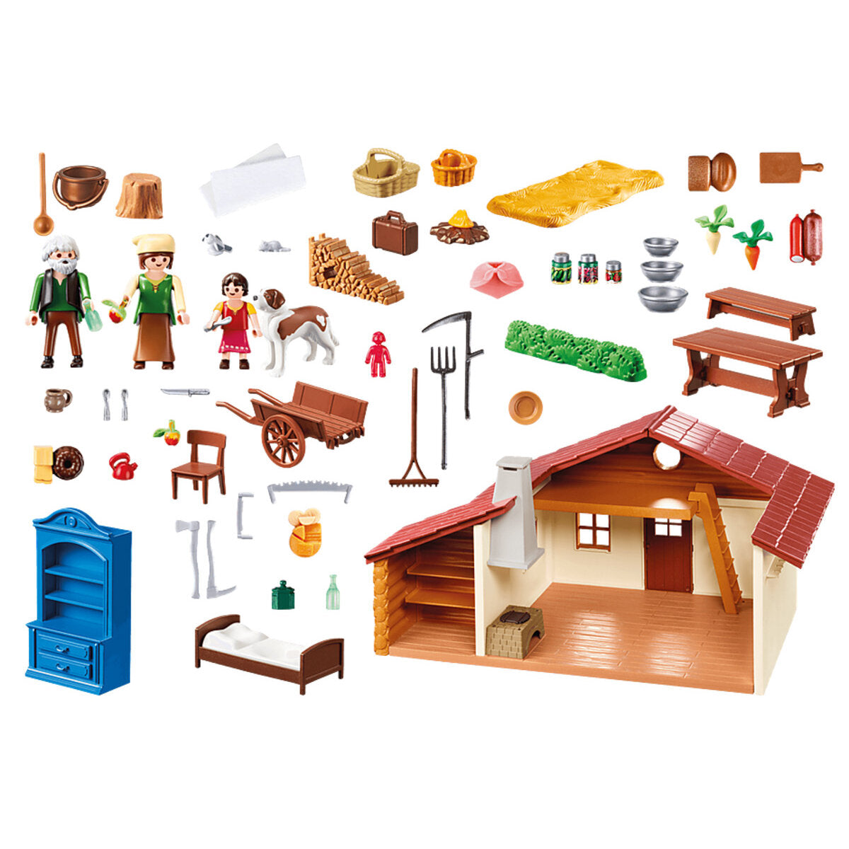 PLAYMOBIL® 70253 Heidi und Großvater auf der Almhütte Bestseller