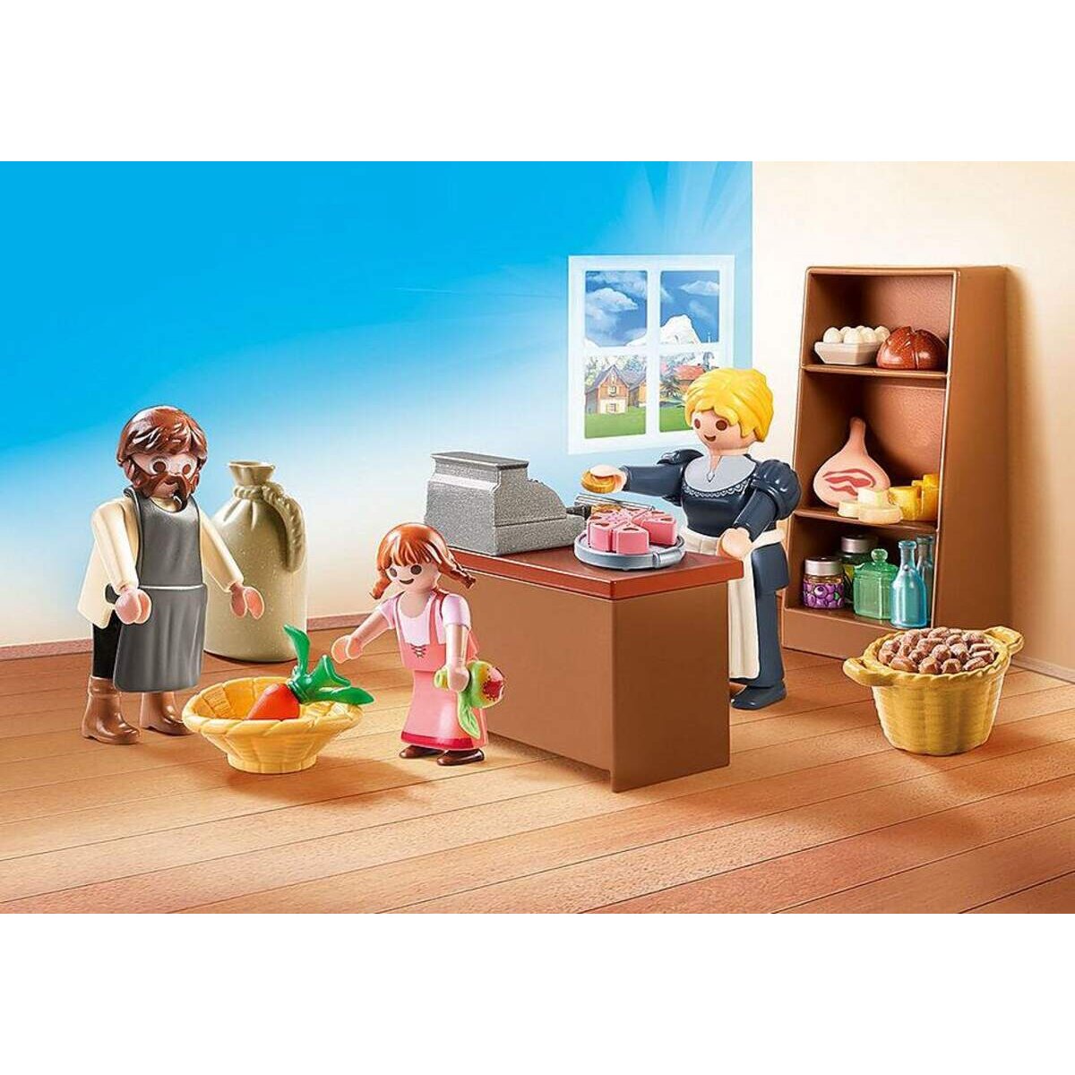 PLAYMOBIL® 70257 Heidi Dorfladen der Familie Keller