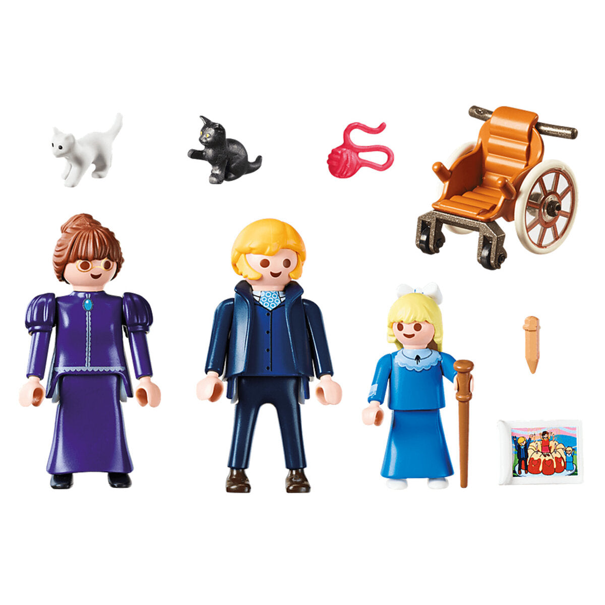 PLAYMOBIL® 70258 Heidi Clara mit Vater und Fräulein Rottenmeier