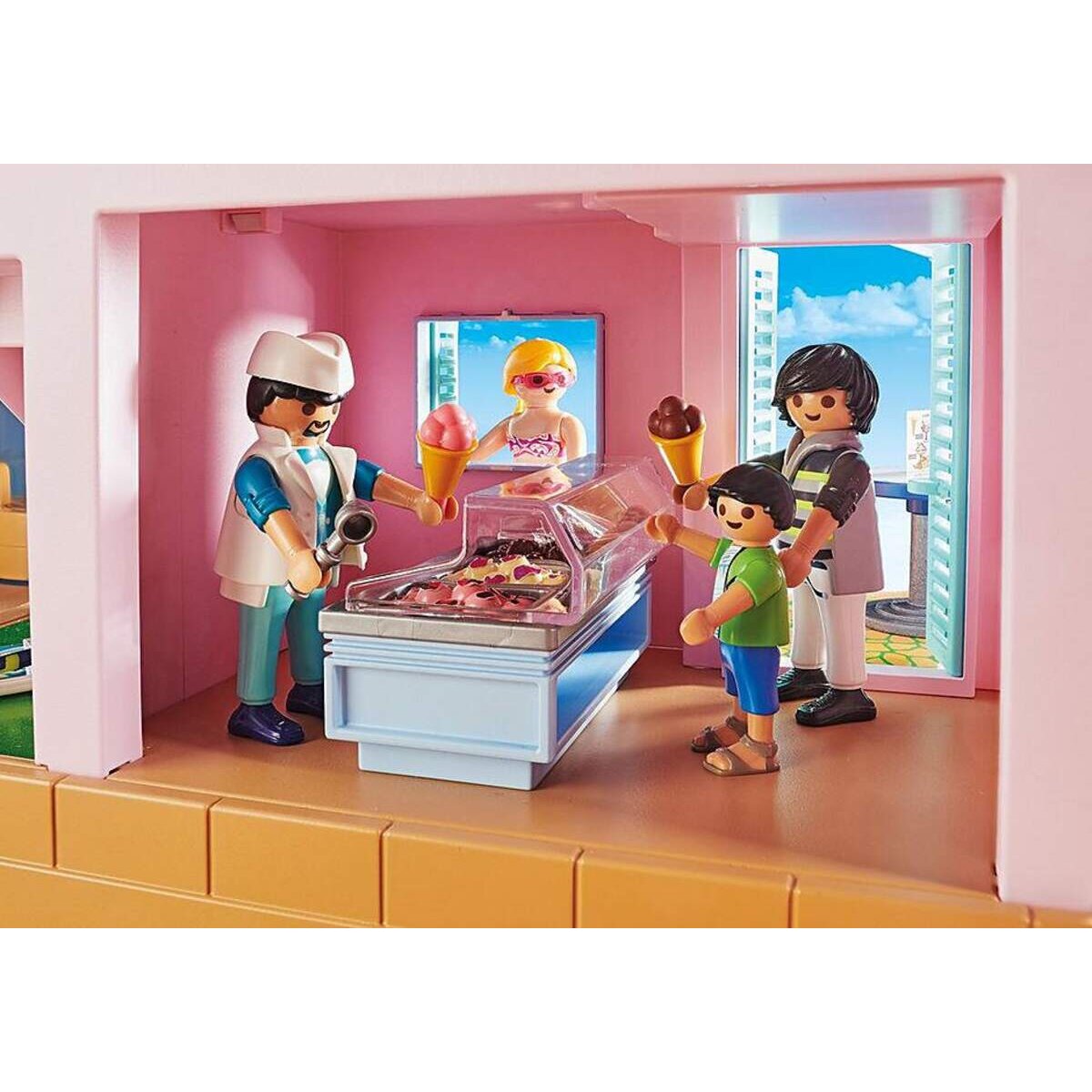 PLAYMOBIL® 70279 Family Fun Eisdiele am Hafen