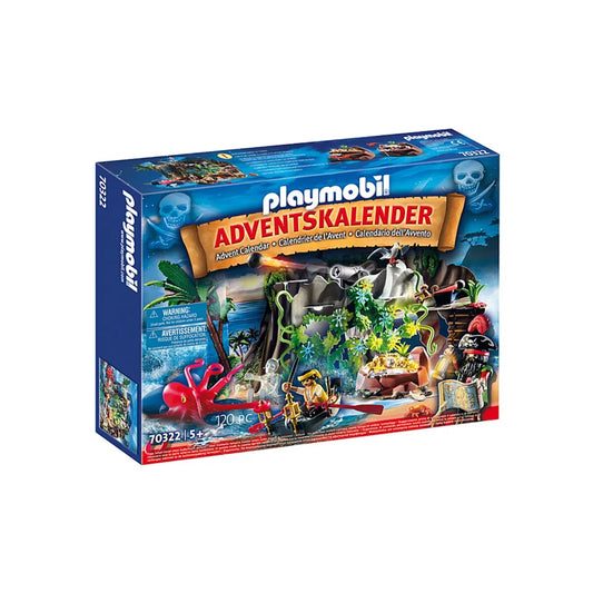 PLAYMOBIL® 70322 - Adventskalender Schatzsuche in der Piratenbucht