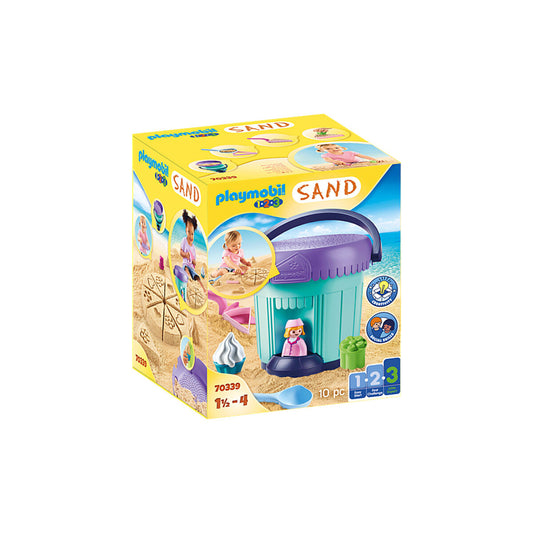 PLAYMOBIL® 70339 1.2.3 Sand Kreativset Sandbäckerei