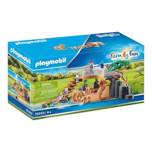 PLAYMOBIL® 70343 Family Fun Löwen im Freigehege
