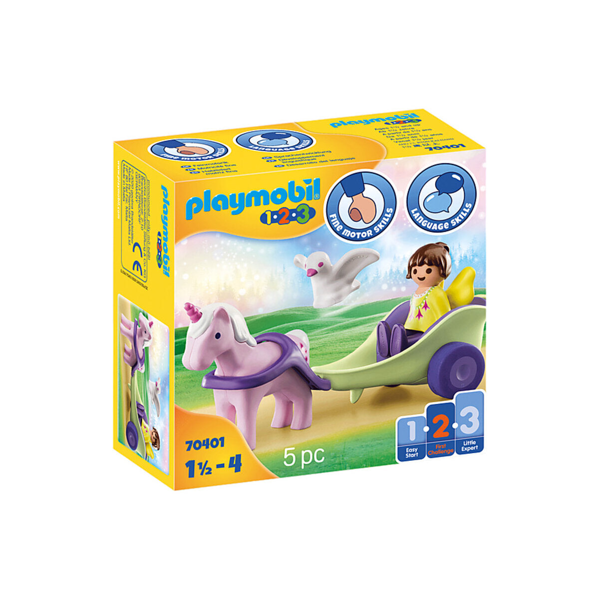 PLAYMOBIL® 70401 1.2.3 Einhornkutsche mit Fee
