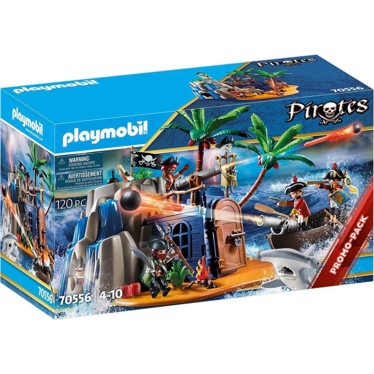 PLAYMOBIL® 70556 Pirates Pirateninsel mit Schatzversteck