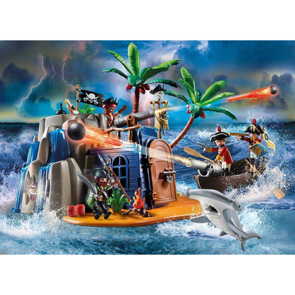 PLAYMOBIL® 70556 Pirates Pirateninsel mit Schatzversteck