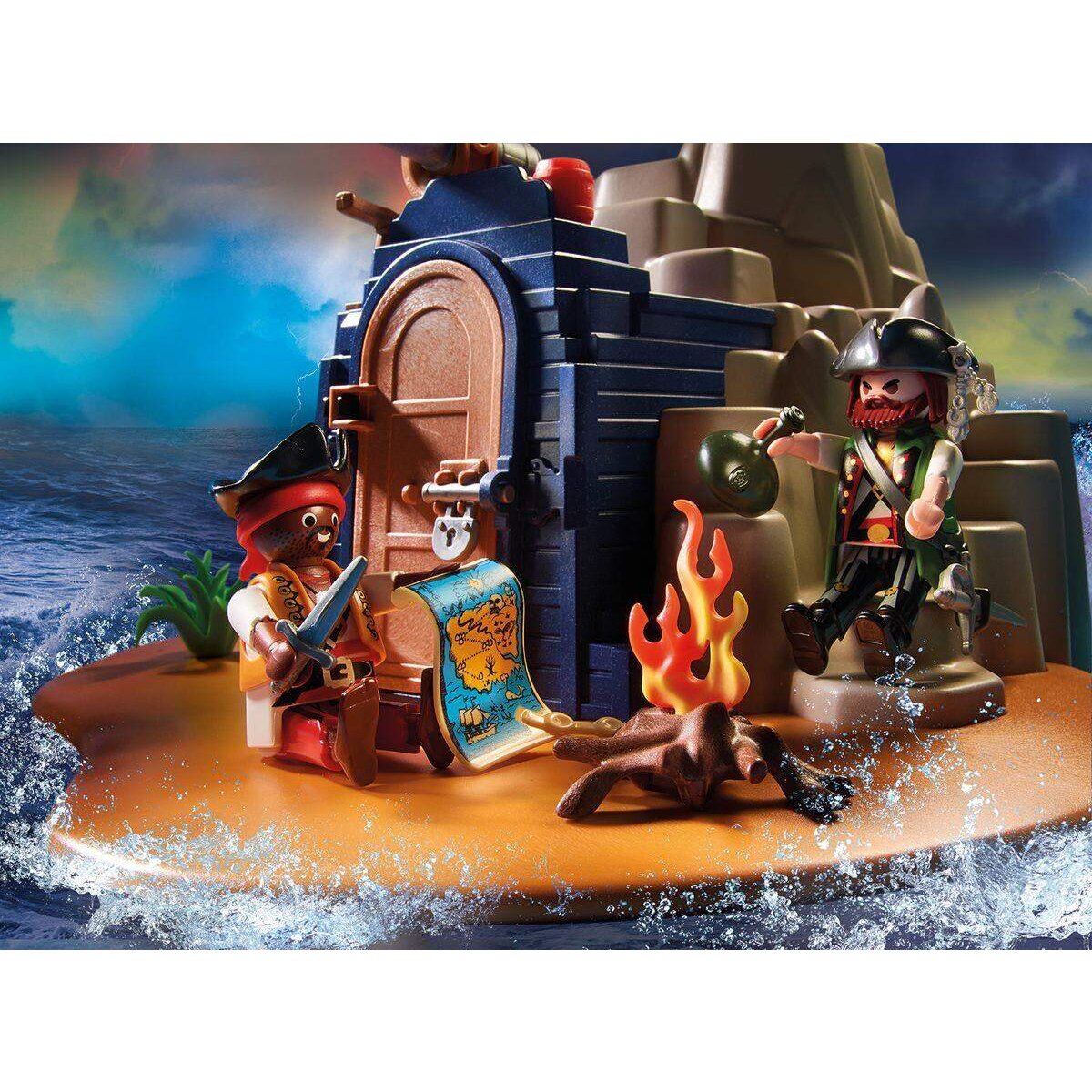 PLAYMOBIL® 70556 Pirates Pirateninsel mit Schatzversteck