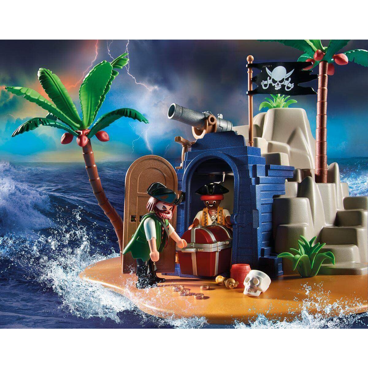 PLAYMOBIL® 70556 Pirates Pirateninsel mit Schatzversteck