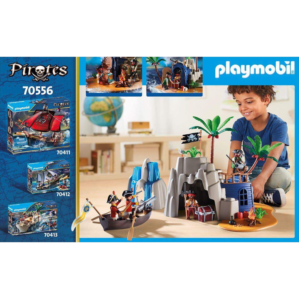 PLAYMOBIL® 70556 Pirates Pirateninsel mit Schatzversteck