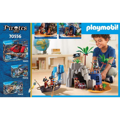 PLAYMOBIL® 70556 Pirates Pirateninsel mit Schatzversteck