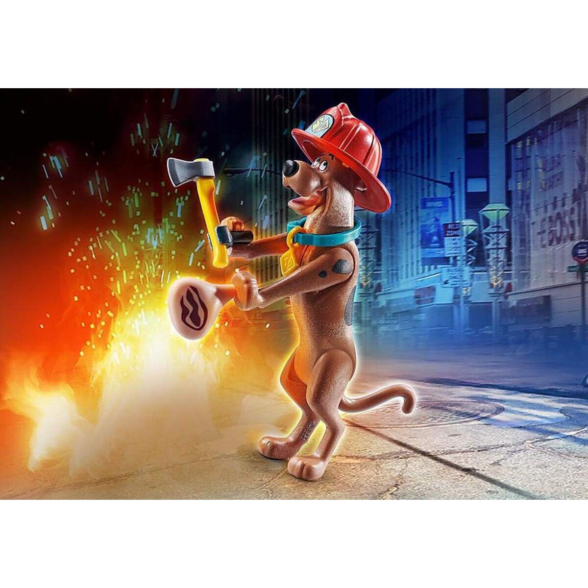PLAYMOBIL® 70712 SCOOBY-DOO! Sammelfigur Feuerwehrmann