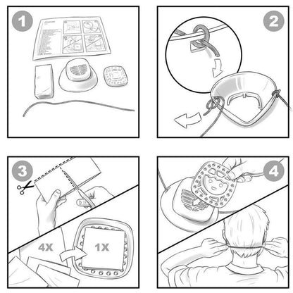 PLAYMOBIL® 70722 - Nase-Mund-Maske Größe L - türkis