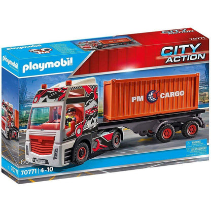 PLAYMOBIL® 70771 City Action LKW mit Anhänger