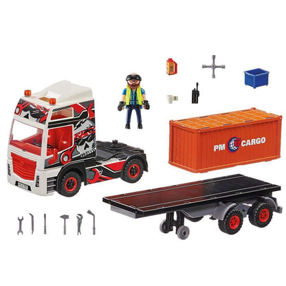 PLAYMOBIL® 70771 City Action LKW mit Anhänger