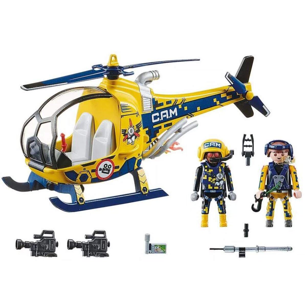 PLAYMOBIL® 70833 Air Stuntshow Filmcrew-Helikopter