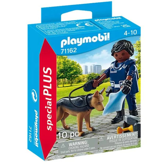 PLAYMOBIL® 71162 special Plus - Polizist mit Spürhund