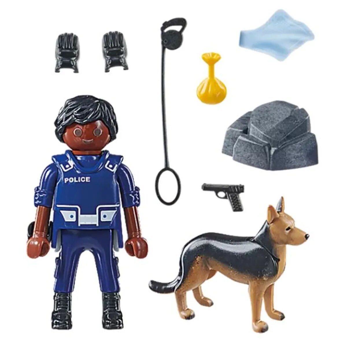PLAYMOBIL® 71162 special Plus - Polizist mit Spürhund
