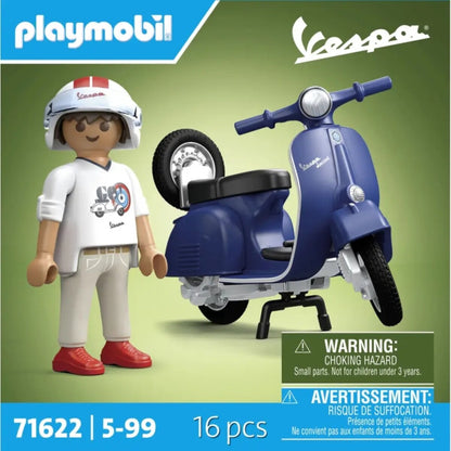 Playmobil 71622 Vespa blau mit FIgur