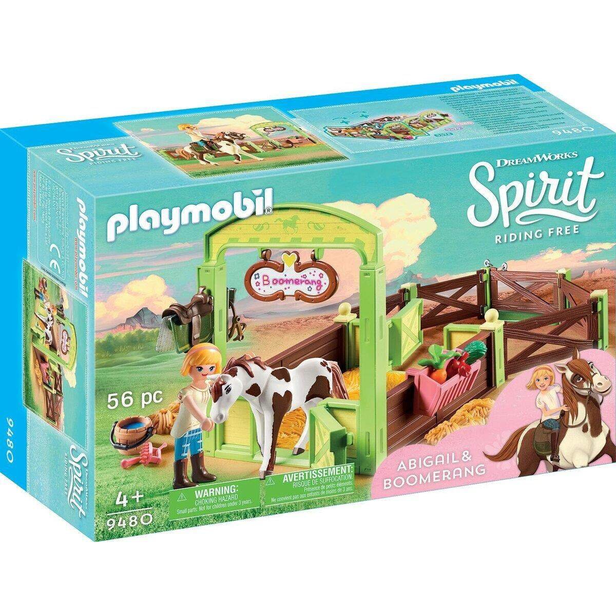 PLAYMOBIL® 9480 Pferdebox Abigail & Boomerang