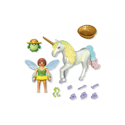 PLAYMOBIL® 71840 Magic Unicorns Sammeleinhorn Regenbogenblume mit Fee