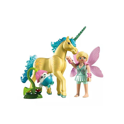 PLAYMOBIL® 71842 Magic Unicorns Sammeleinhorn Sonnenscheinblüte mit Fee