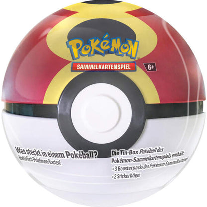 Pokemon Tin-Box Pokéball, 6-fach sortiert