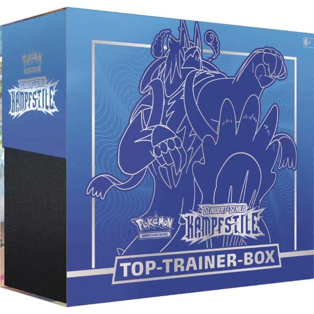 Pokemon Schwert & Schild - Kampfstile Top Trainer Box, 1 Stück, 2-fach sortiert