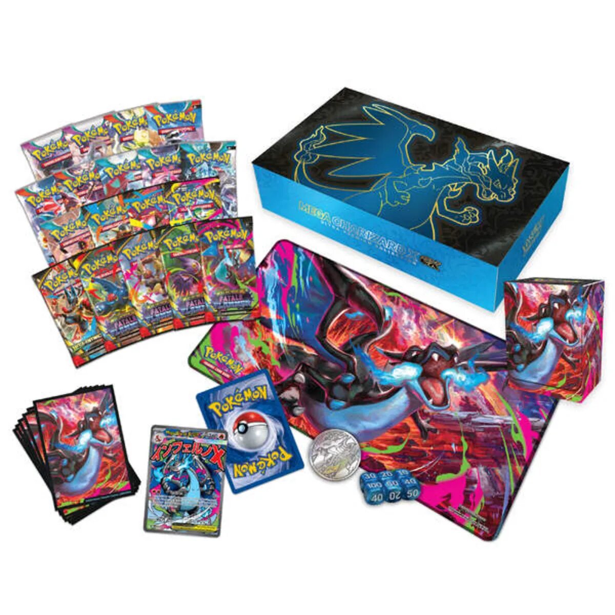 Pokemon Ultra-Premium-Kollektion Mega-Glurak X-ex