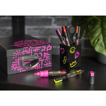 Posca Marker UNI POSCA PC-5M neon-rosa