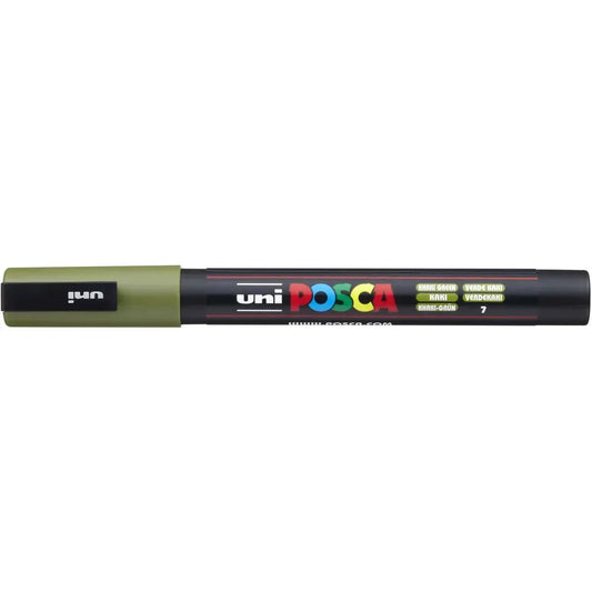 Posca Marker UNI POSCA PC-3M khaki grün