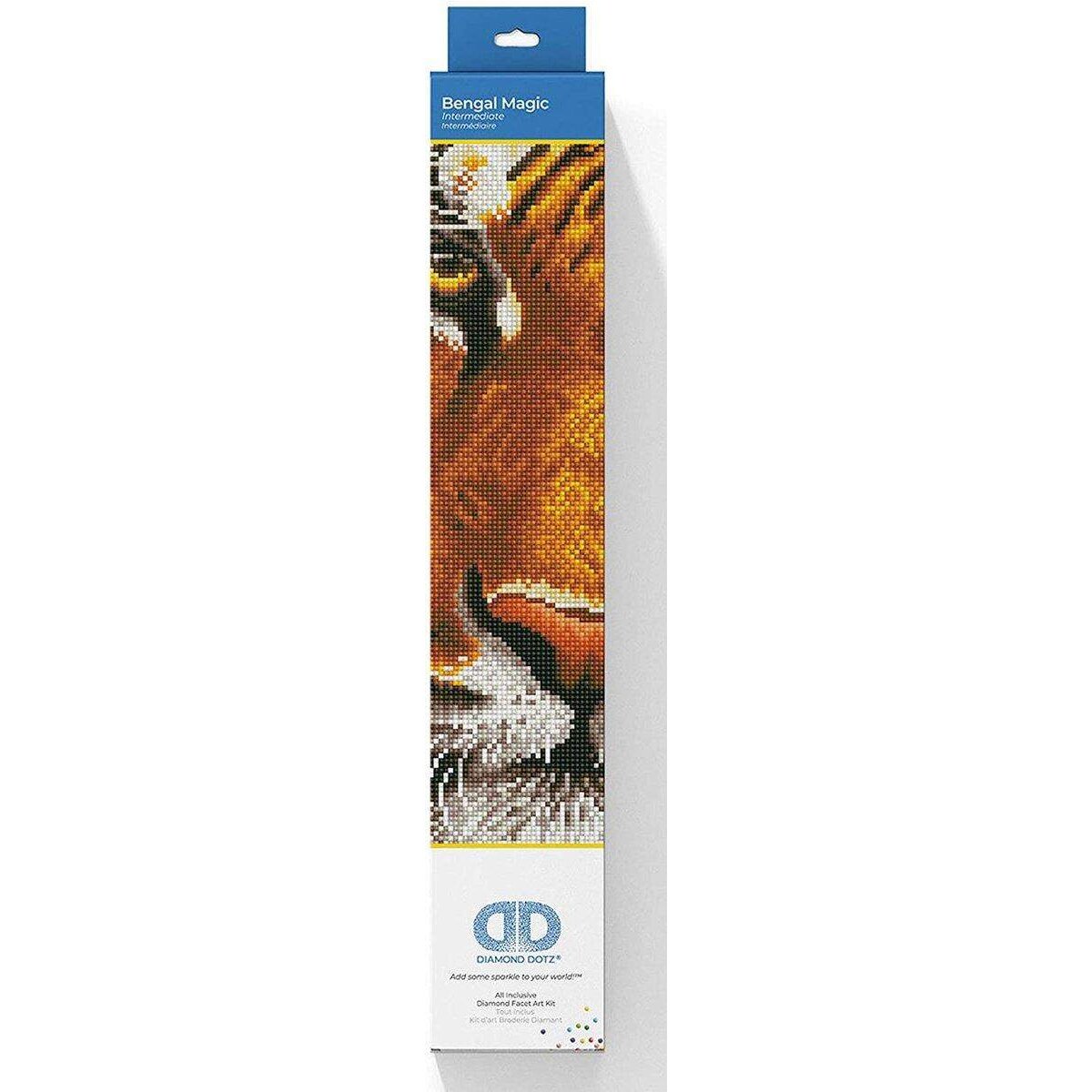 Pracht Diamond Dotz - Tiger, 36 x 42 cm