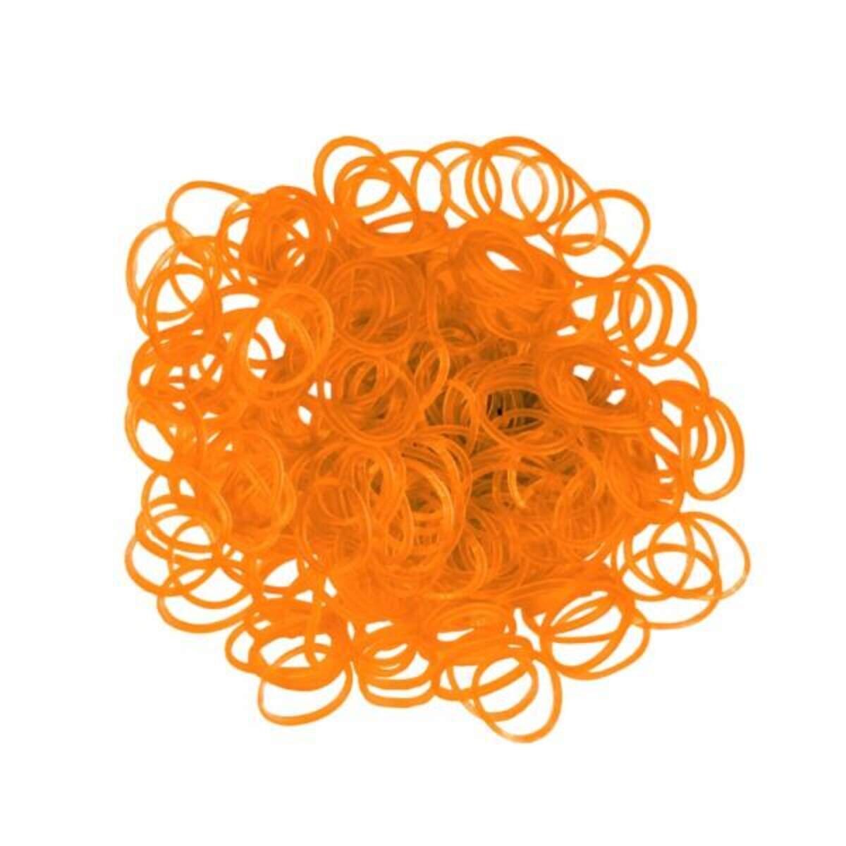 Rainbow Loom® Gummibänder, orange Jelly