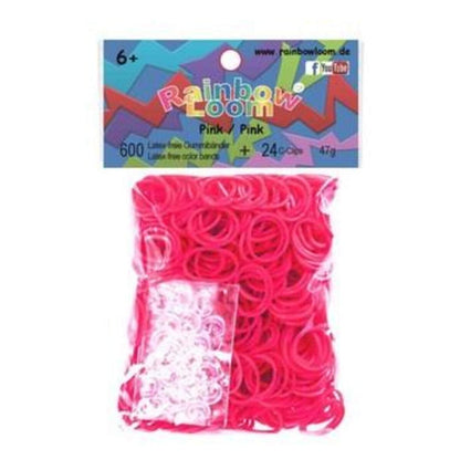 Rainbow Loom® Gummibänder, pink