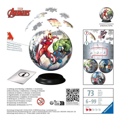 Ravensburger 3D Puzzle - Marvel Avengers, 72 Teile