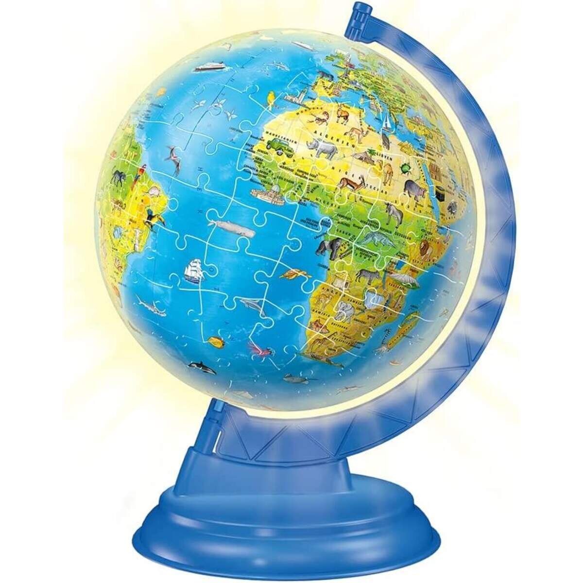 Ravensburger 3D Puzzle - Kinderglobus mit Licht