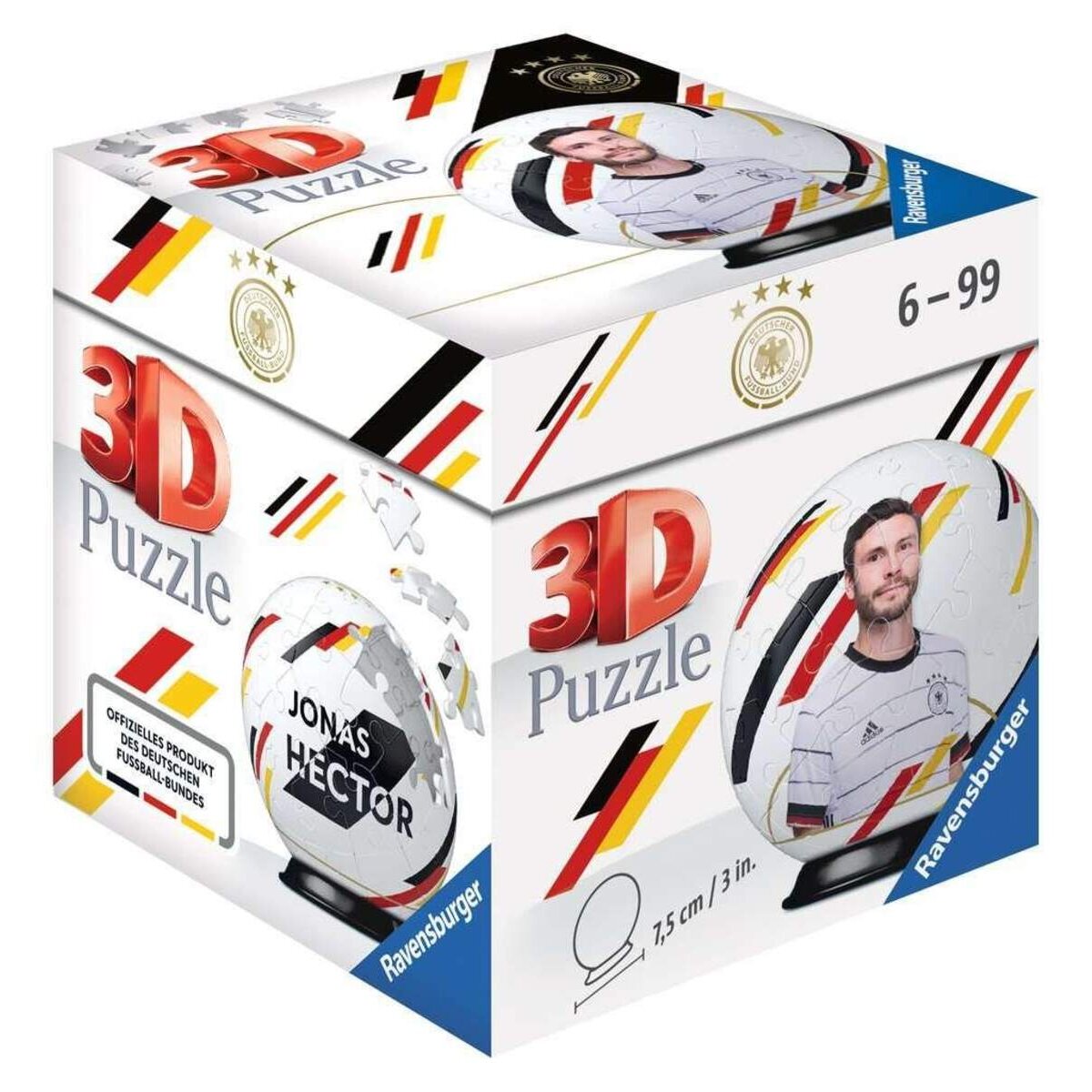 Ravensburger 3D Puzzle DFB-Team Jonas Hector, 54 Teile