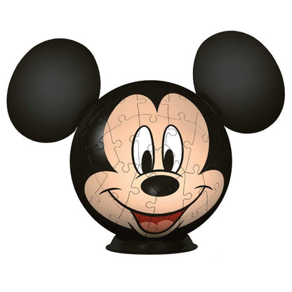 Ravensburger 3D Puzzle Disney Mickey Mouse mit Ohren, 72 Teile