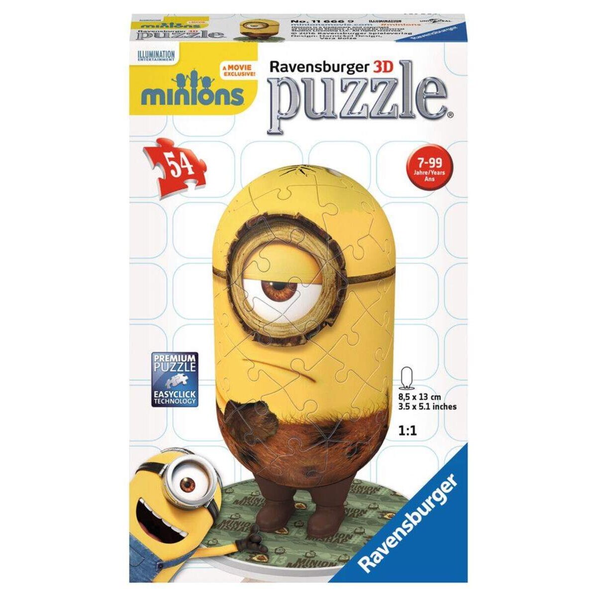 Ravensburger 3D Puzzle Minion Cro