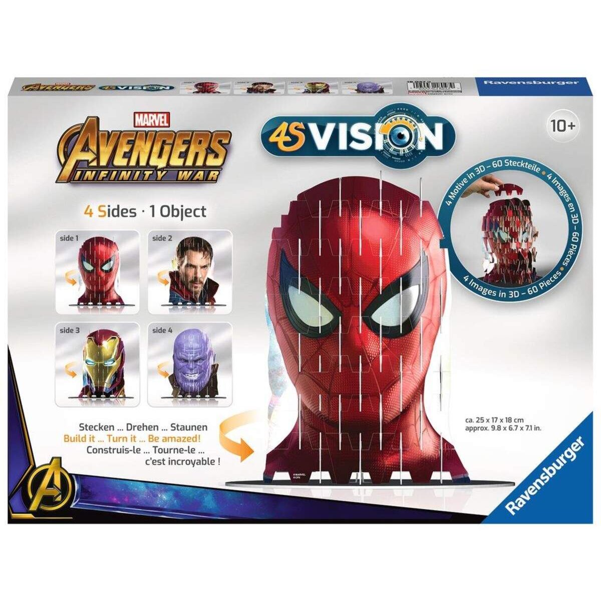 Ravensburger 4S Vision Avengers Infinity War Spiderman