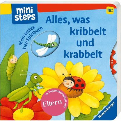 Ravensburger Alles, was kribbelt und krabbelt: Mein erstes Tier-Spielbuch