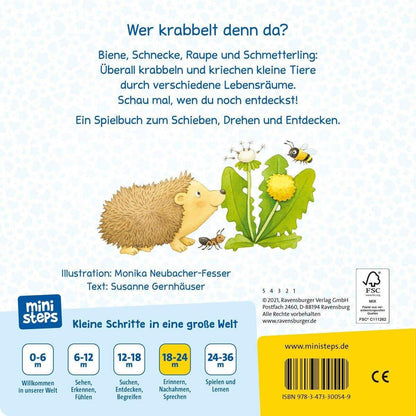Ravensburger Alles, was kribbelt und krabbelt: Mein erstes Tier-Spielbuch