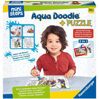 Ravensburger Aqua Doodle Puzzle:.Einsatzfahrzeuge