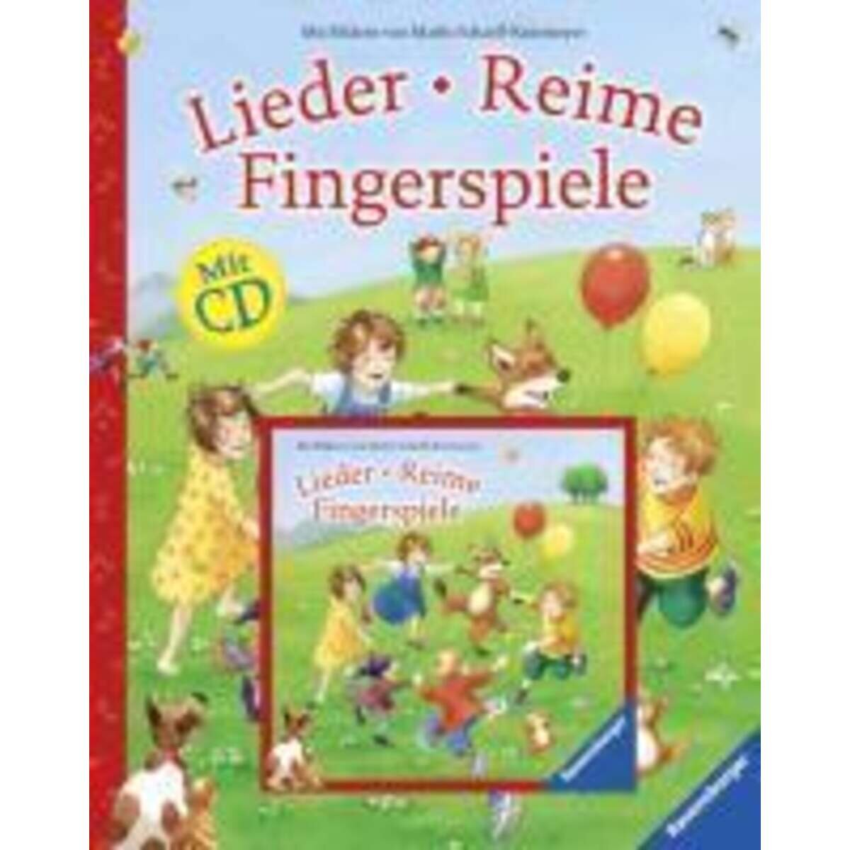 Ravensburger Buch und CD Lieder, Reime Fingerspiele