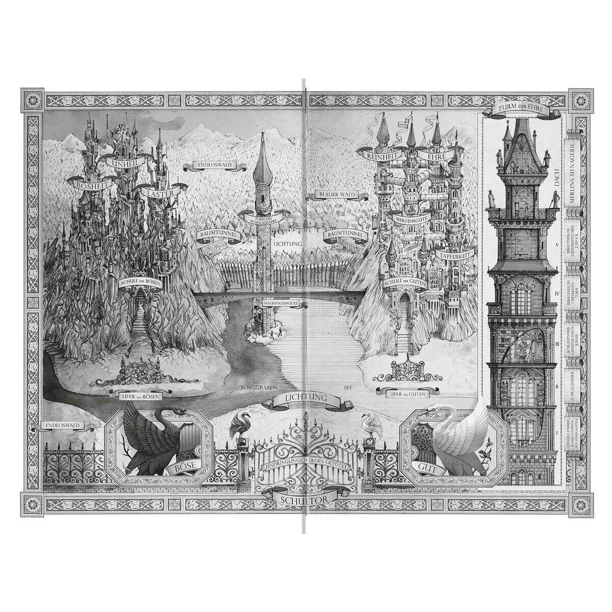 Ravensburger Chainani, The School for Good and Evil, Band. 1: Es kann nur eine geben