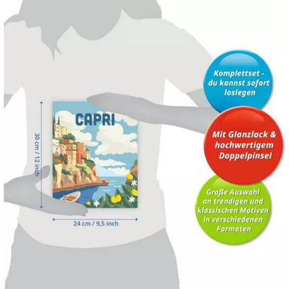 Ravensburger CreArt Malen nach Zahlen Capri