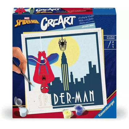 Ravensburger CreArt Malen nach Zahlen - Spider-Man