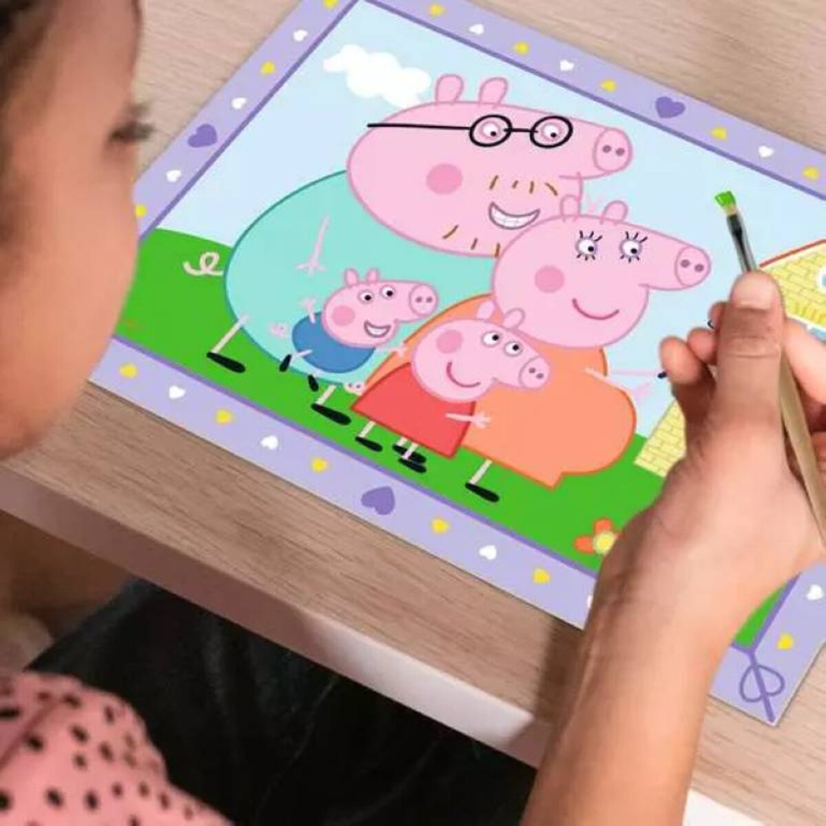 Ravensburger CreArt Malen nach Zahlen Peppa's Familie